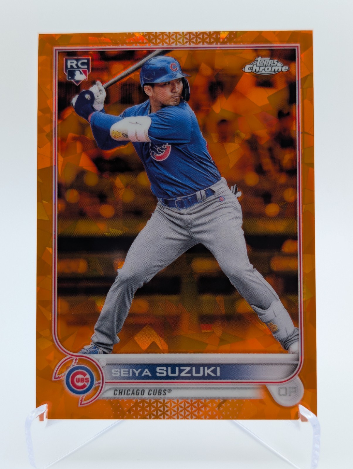 2022 Topps Chrome Sapphire Edition - Seiya Suzuki #37 Orange /25 (RC)