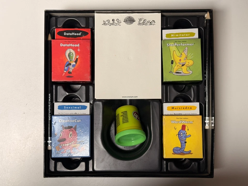 Cranium Hasbro Brettspiel 2011 Spiel Mit neuer Knete Familienspiel vollständig - Bild 2 von 4