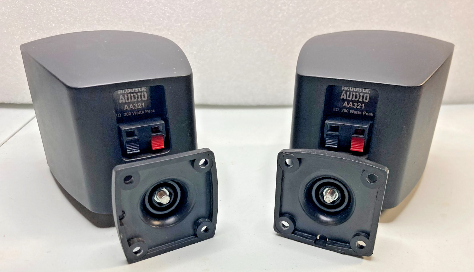 Acoustic Audio Mountable Speakers, 200 Watts each - Ideal Home Theater Systems