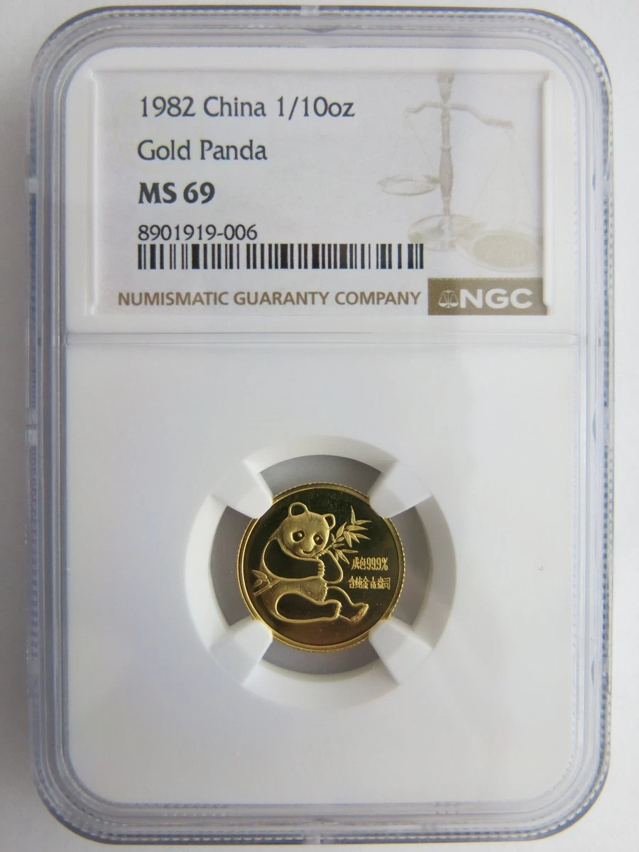 Chinese Panda 1/10 oz Precious Metal Content per Unit Gold Bullion