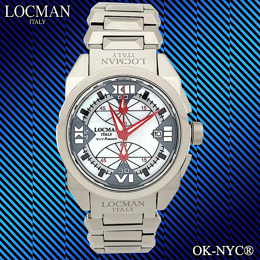 Reloj de cuarzo LOCMAN Cavallo Pazzo cronógrafo madreper REF. 161, 40 x 47 mm Foto 2 de 4