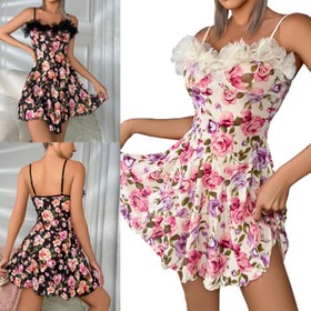 Sexy Lingerie for Women Slip Dress Negligee V-Neck Babydoll Underwear Sleepwear