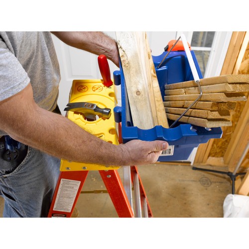 14.75-in x 9.75" Werner Step-Ladder Storage Supply Holder Bin Bucket Attachment - Picture 5 of 8