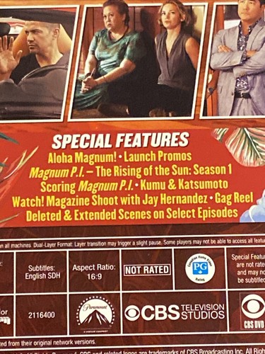 Magnum P.I.: Season 1 (DVD, 2018) - Imagen 3 de 8
