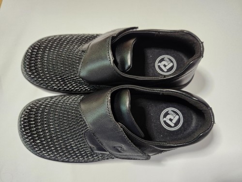 Propet Womens Shoes Olivia WPRX25 Black, New With Box Size 8 M, Hook & Loop - Picture 2 of 11