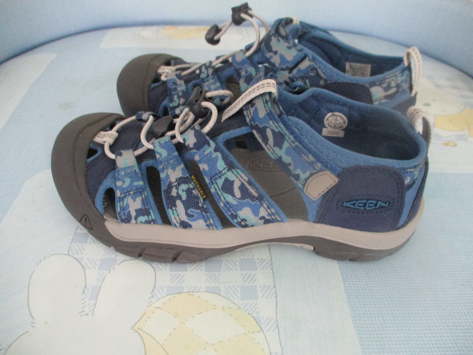 NUOVE scarpe da bambino Keen numero 37 sneaker outdoor blu NEWPORT SHOES YOUTH unisex