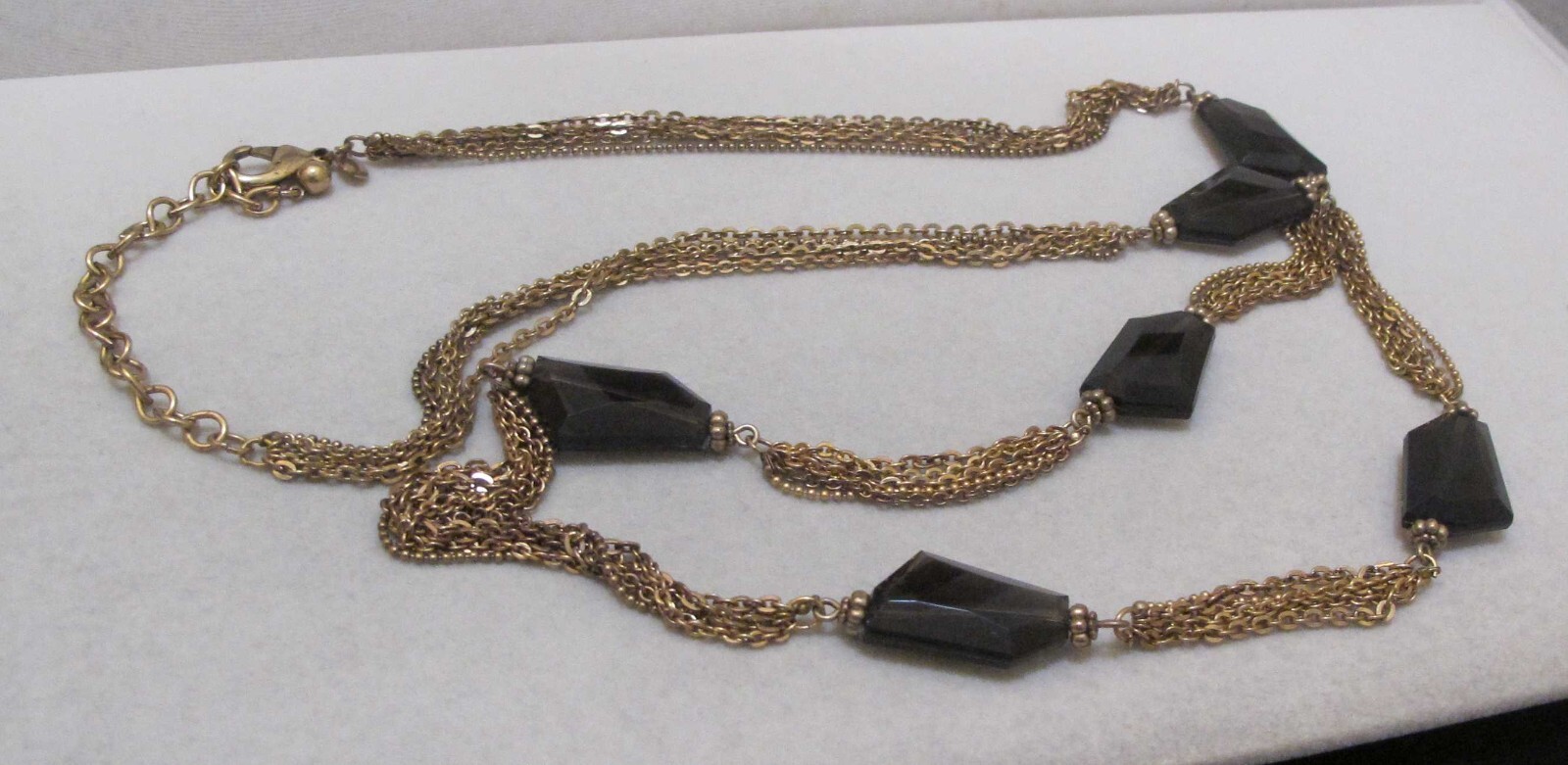 CHICO’s Translucent Dark Brown Angular Stations 5… - image 7