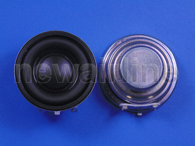 2Pcs 66MM 4 Ohm 25W Full Range Speaker Gomma Lato NdFeB Magnetico Mini