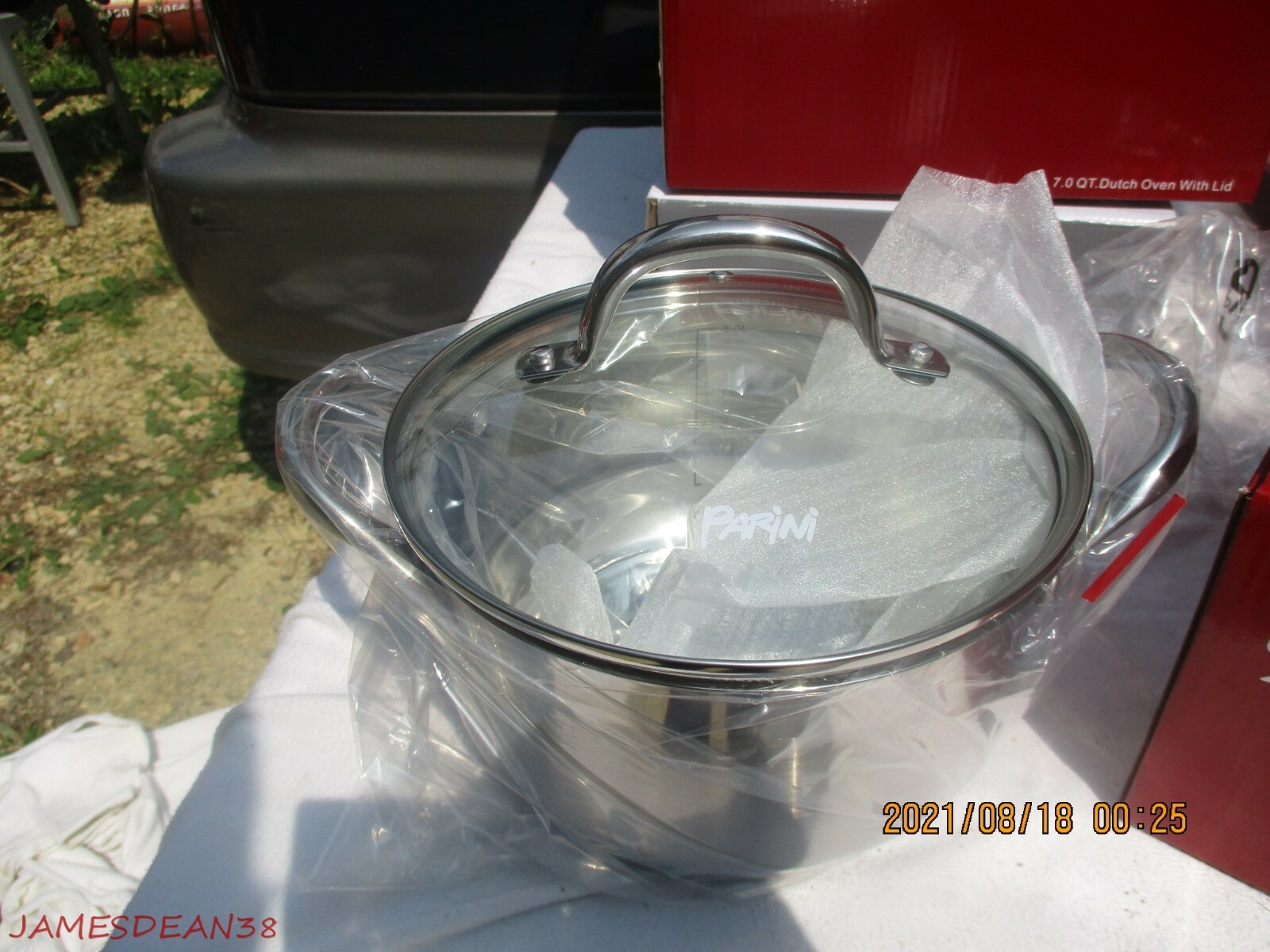 Parini Signature Series 4.0 QT Dutch Oven with Lid NEW eBay