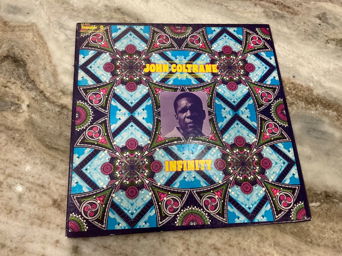 JOHN COLTRANE LP Infinity ABC Impulse as-9225-DJ WHITE LABEL PROMO 