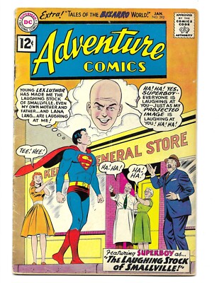 Adventure Comics 292 1962 DC Comics VG- 3.5 Superboy Krypto Lana Lang Lex Luthor
