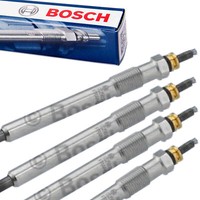 4X Bosch 0250202027 GlüHkerze GlüHstift FüR Opel Vectra B 36 31 38 2.0 Di