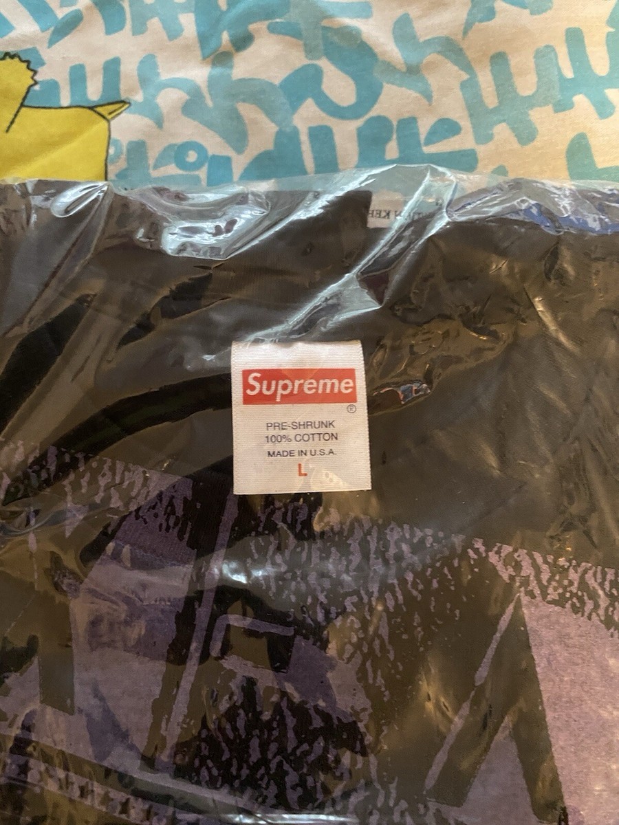 Supreme Collage Tee Black Large SS24 Streetwear Photo Women's