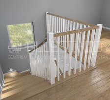 Garde Corps En Bois Balustrades Scandinaves Main Courante Poteau Chêne Balustre