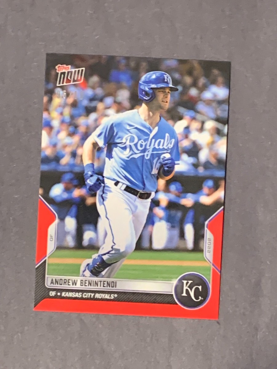 2022 Topps Now Road To Opening Day Andrew Benintendi Red Parallel