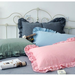 ruffle pillow cases