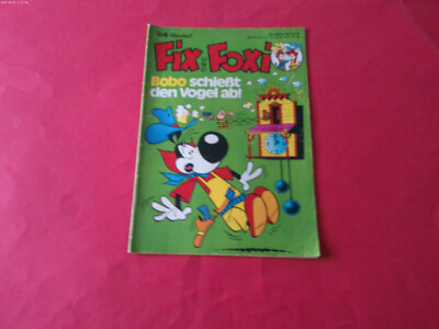fix und foxi  jahrgang 24 nr. 43 mit tim und struppi
