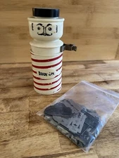 Antique Art Deco Mid-Century Barber Pole Mustache Blade Bank Shaving 150 Blades