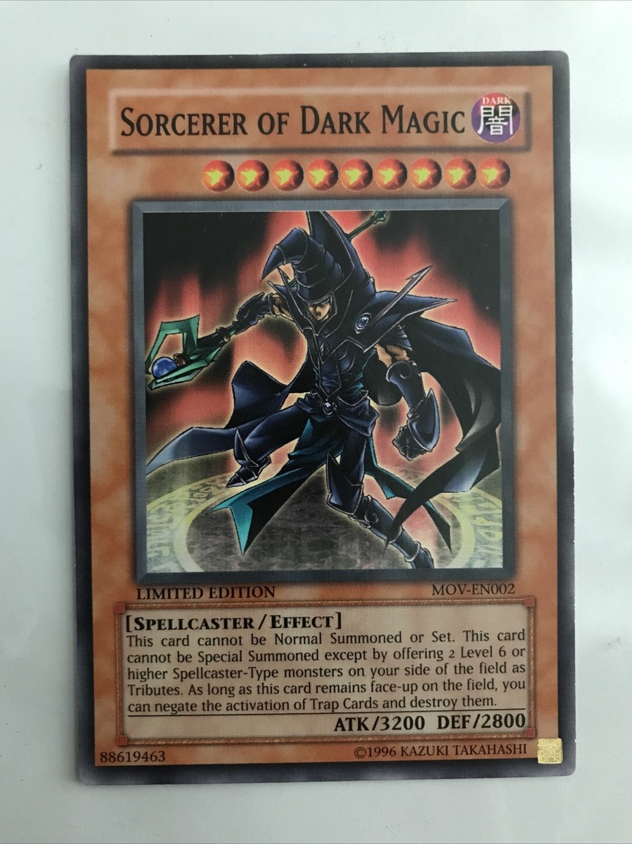 ジュエリック・ナイトメア トレーディングカード 56枚 51種 movic Yu-Gi-Oh! “Sorcerer Of Dark Magic” MOV-EN002 Movie Pack Promo Card