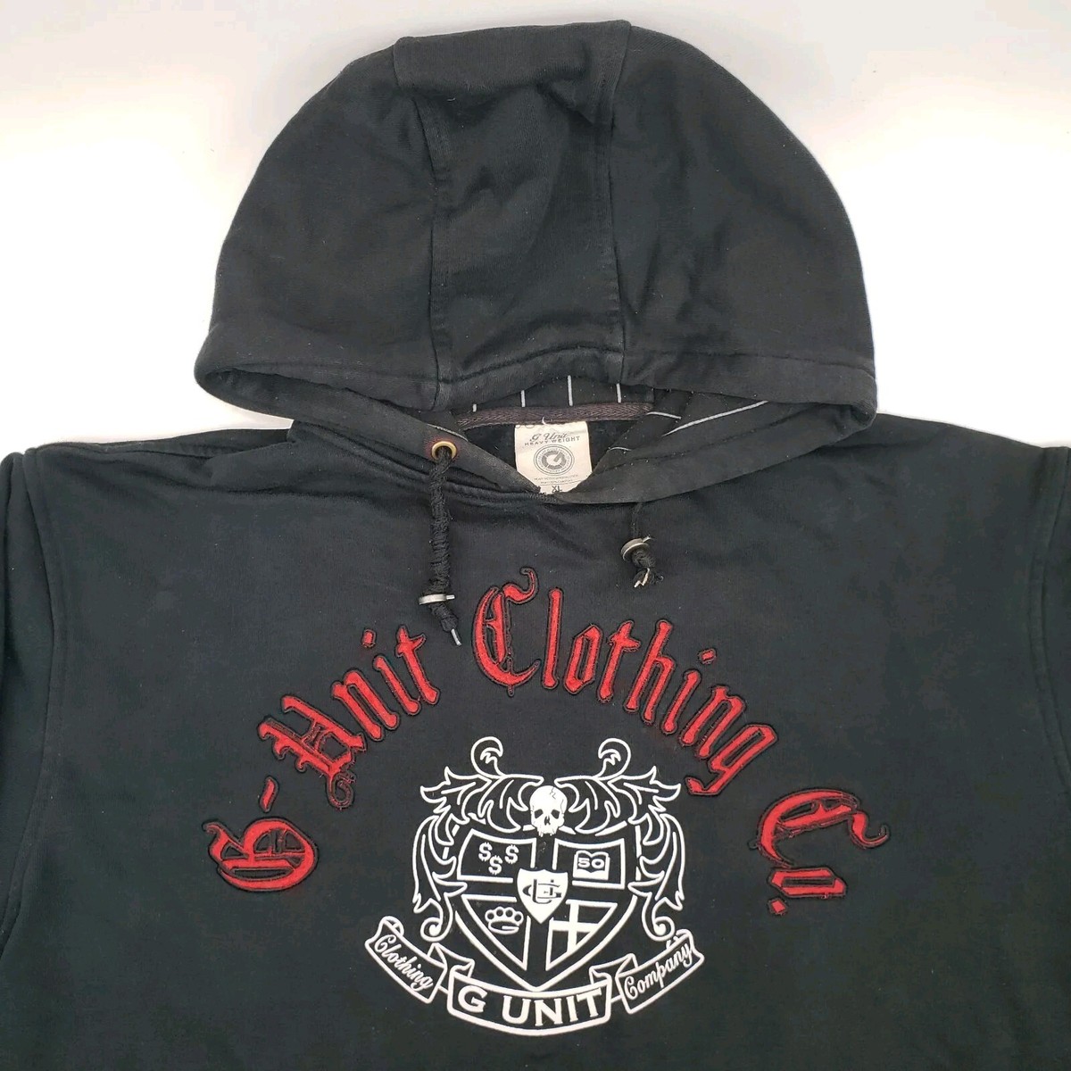 Vintage 2003 G-Unit Clothing Company Crest Hoodie 50 Cent