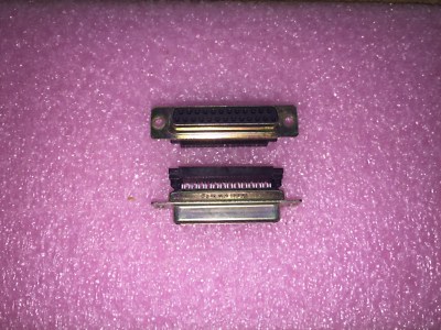 (2 PIECE LOT) DBSF-25S, Conn D-Sub SKT 25 POS IDT Cable Mount 25 Terminal 1 Port