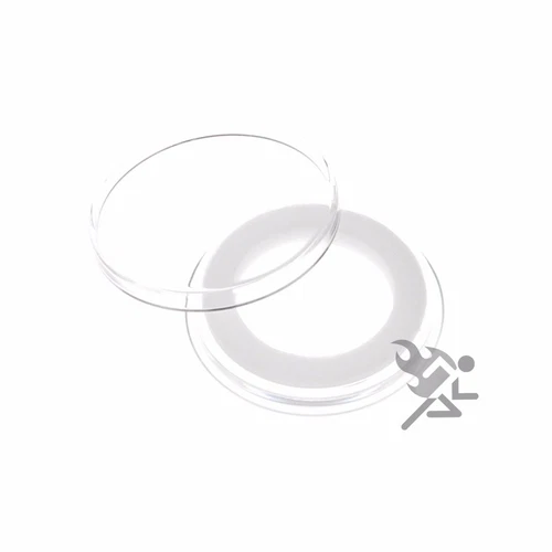 1/4oz Gold Eagle Coin Capsules, AirTite Holders 22mm White Ring, 5 Pack