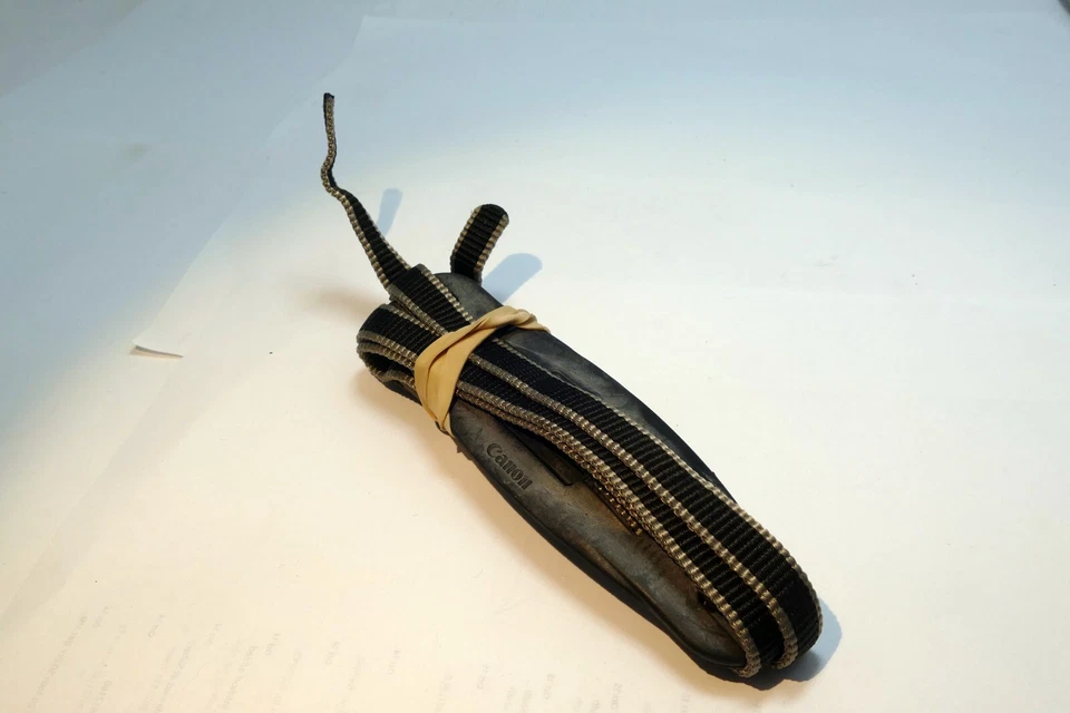 Canon AE-1 Película SLR Cámara Cuello Correa de Hombro Programa A-1 FTb - Original OEM Foto 2 de 4