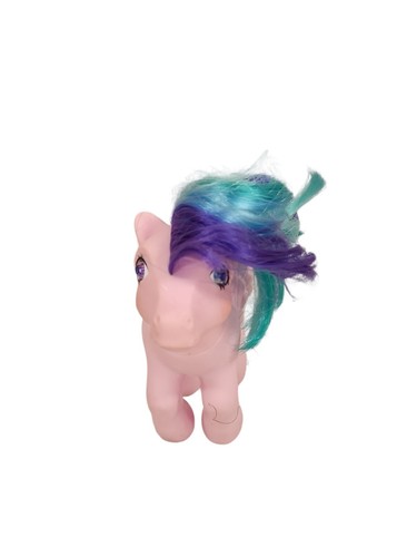 Vintage 1985 G1 My Little Pony Whizzer Twinkle Eye Pegasus Pink Purple Green Toy - Picture 2 of 6