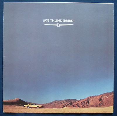 Prospekt brochure 1976 Ford Thunderbird (USA)