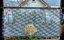 - 50 - Cars - Kinder Scheibengardine Gardinen Bistro Gardine Store