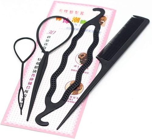 Herramienta fácil de usar para trenza para cabello cola de caballo trenza para peinado de cola de caballo - Imagen 16 de 22