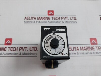 TEC ERC-2106S XC Time Delay Relay 0-6Sec AC100-110V 50/60HZ