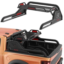 Heavy Duty Roll Bar Sport Truck Bed Rack Chase For F-150 Silverado Ram 1500 GMC