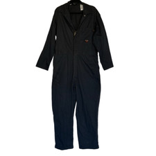 Walls FR Mens Coveralls Workwear Large Fire Resistant Jumpsuit Overall Navy Blue