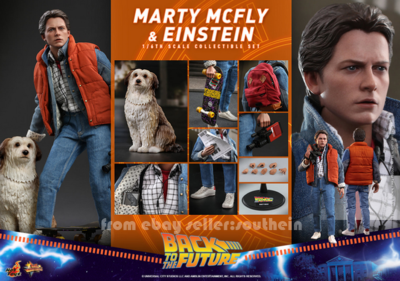 HotToys HT 1/6 Back to the Future Marty Dog Einstein MMS573 In