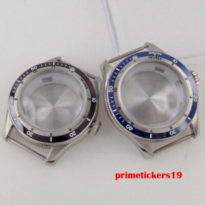 Double Domed Sapphire 40mm 20bar Watch Case 120 Clicks Fit NH35 ETA2824 PT5000