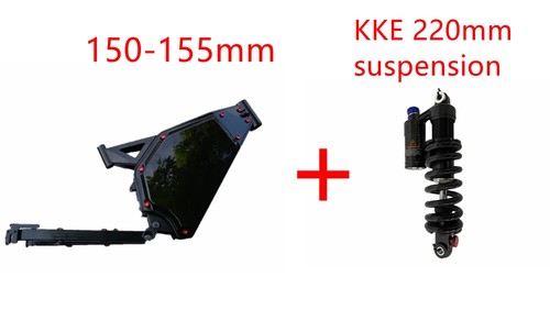 Ebike Frame, Stealth Bomber Frame for 3000W/ 5000W/8000W Motor Electric Bicycle - Picture 17 of 20