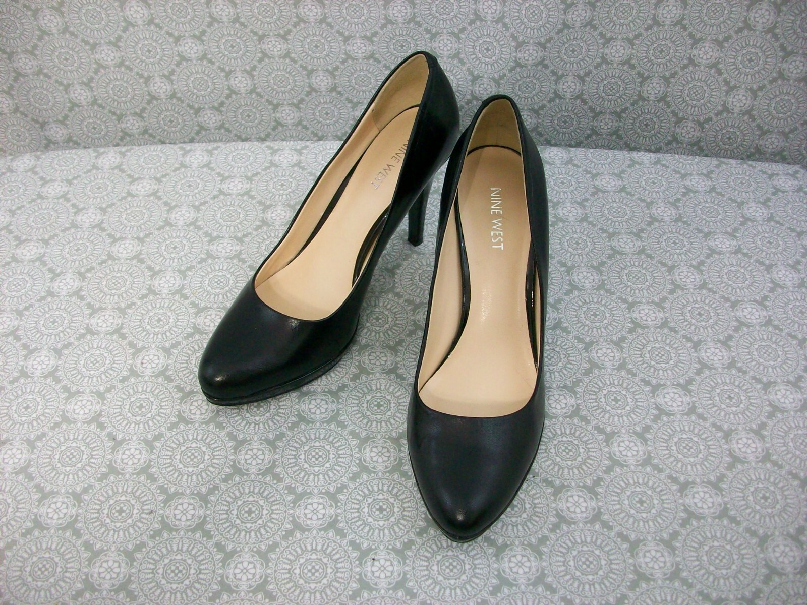 Nine West Women's Fhayla Stiletto Shoes Black Size 12 M