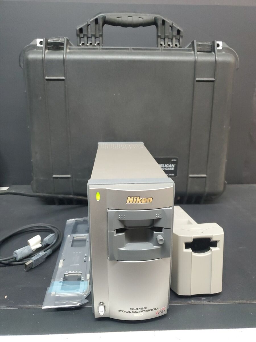Nikon CoolScan 5000 ED Photo, Slide & Film Scanner MA-21 SA Nikon CoolScan 5000 ED Photo, Slide & Film Scanner MA-21 SA