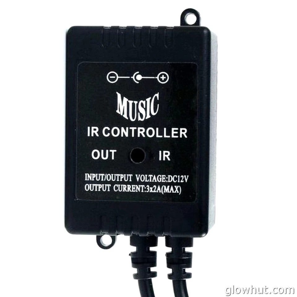 Music sound activated RGB LED controller for light strip & 20 key remote control - Image 3 of 4