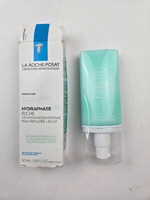 La Roche-Posay HydraphaseHA Rich, Hyaluronic Acid Face Moisturizer for Dry Skin