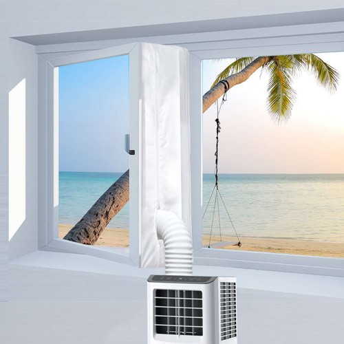 13Ft 10Ft Portable AC Window Seal Kit Universal For Mobile Air Conditioner Unit - Picture 10 of 12