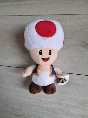 Nintendo Super Mario kleine Kröte weiches Plüschtier Simba Toys 21 cm