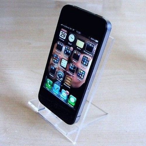 Clear Desktop Smart Phone / Mini Tablet Stands (venta al por mayor disponible) - Imagen 1 de 2