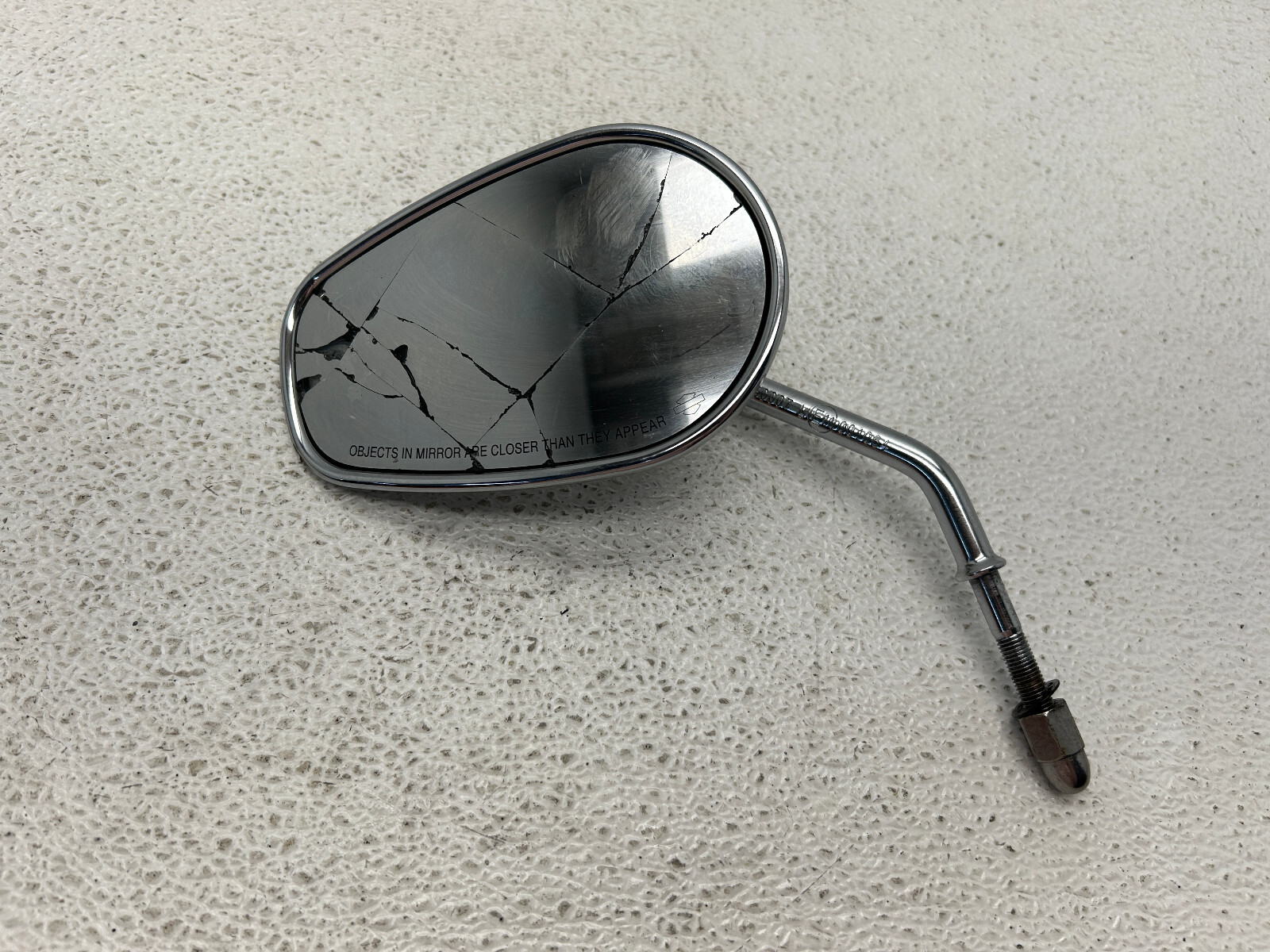 OEM Black Harley Davidson Side Mirrors Left and Right I150007 L 