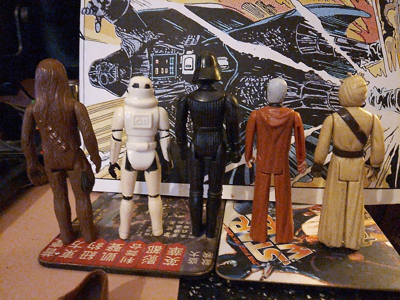 Vintage Star Wars Figures 5 Of First 12/ 1977 eBay