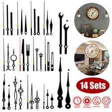42Pcs DIY Quartz Wall Clock Hands Movement Mechanism Replacement Repair Tool Kit
