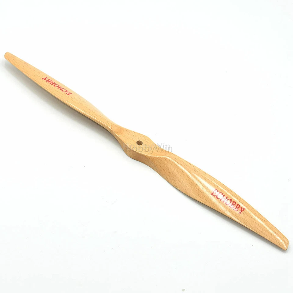 10x6 Electric Wooden Propeller 6mm Bore RC Model Plane Warbird Beech Wood Blades - Image 3 of 4