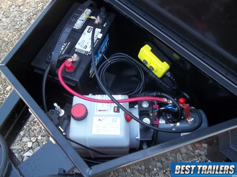 Remolque de volteo 6X12 10000 PBV equipo de volteo 2 ft de alto nuevo 6 X 12 Low Pro Foto 3 de 4