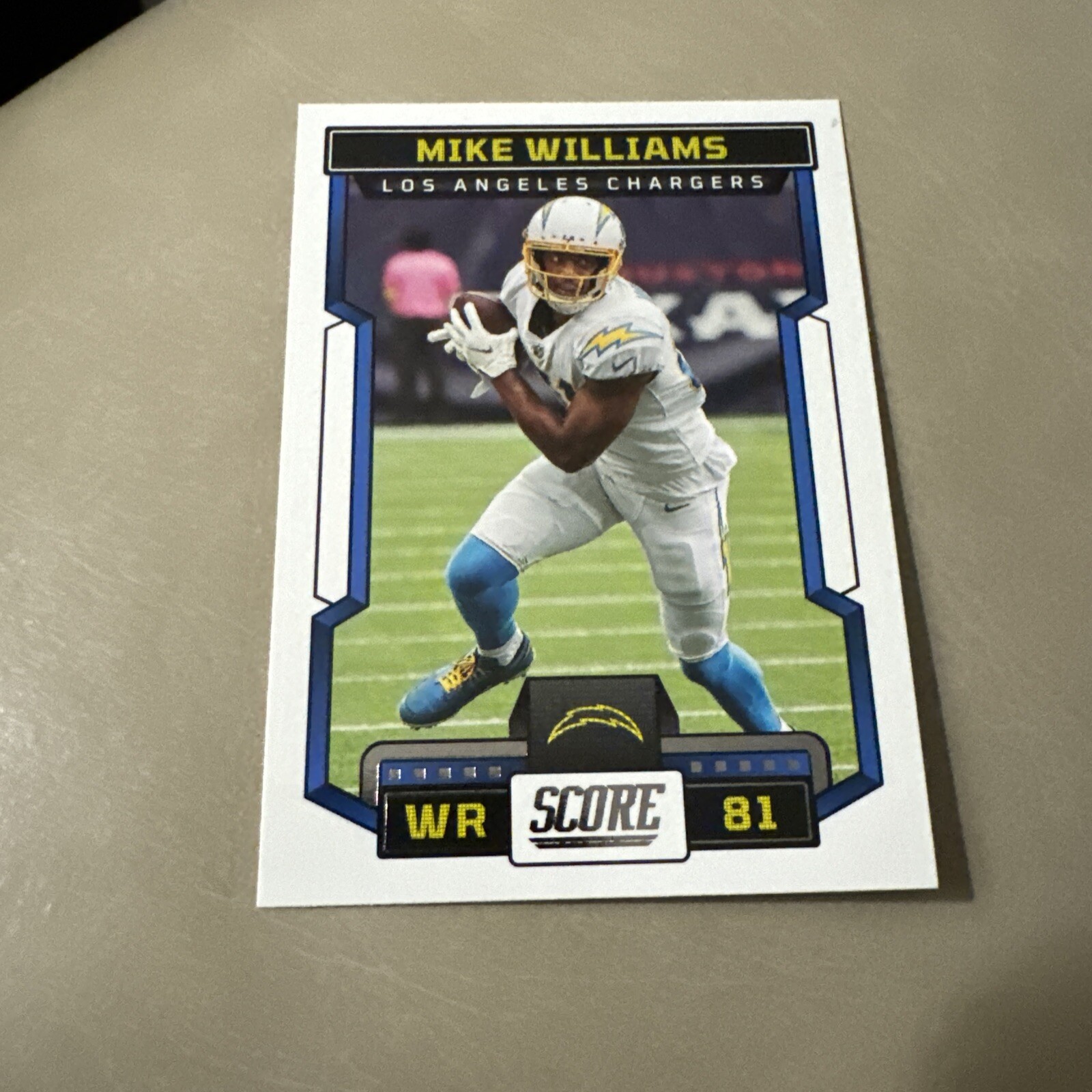 2023 Score Base #147 Mike Williams - Los Angeles Chargers